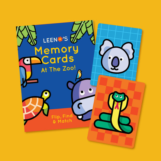 Zoo Animals Memory Game
